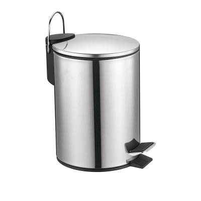 China Viable Wholesale High Quality 8 Liter Household Step Pedal Trash Can/Trash Bin for sale