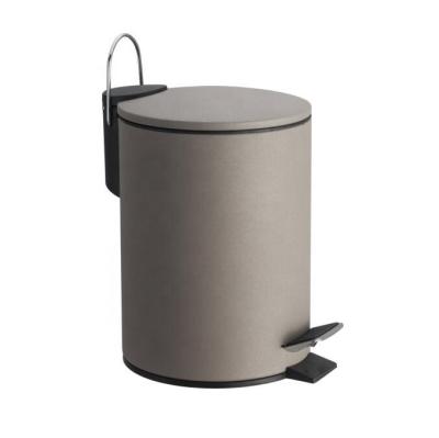 China Sustainable Hot-selling Slim Cover Stainless Steel Pedal Trash Can, Dustbin, Garbage Bin for sale