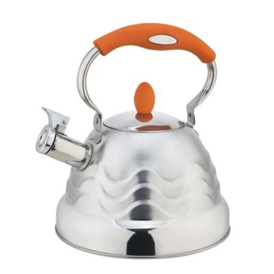 China Sustainable Fashionable Coffee Pot Hot Water Teapot Stainless Steel Whistling Kettle for sale