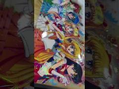 Glossy UV 3D Transfer Labels Sticker UV DTF High Scratch Resistance