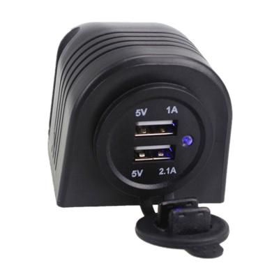 China Other Good Quality 5v 3.1a Usb Charger 12v Dual Usb Charger 12v Car Cigarette Lighter For RV And Caravan for sale