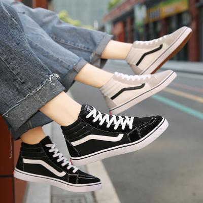 China Wholesale cheap colorimetric CUSHIONING for fashionable men's and women's flat canvas shoes men's canvas casual shoes for sale