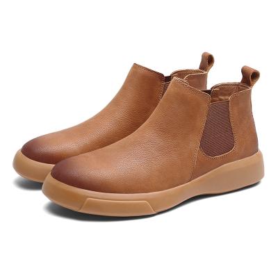 China Martin trend large size British upper medium cowhide autumn deodorization the new rejects leather boots men's casual shoes for sale