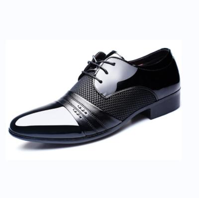 China Light weight 2021 spring and autumn Korean version of men's formal shoes casual British pointed scalp youth business men's leather shoes for sale