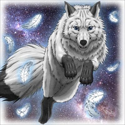 China CLASSIC Cunzhen Customized 30*30cm S9043 Bedroom Art Wolf Diamond Painting 5d Diy Decoration for sale