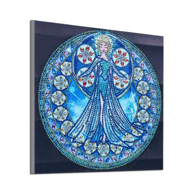 China CLASSIC Cunzhen Customized 30*30cm Cartoon Fairy Diamond Painting Canvas Prints V033 Decoration Paintings for sale