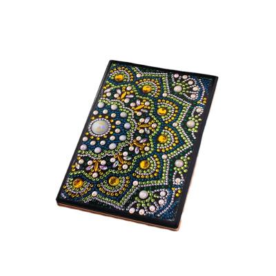 China Cunzhen 21*15cm Stain Hm032 Gift Notebook Open Diamond Painting Gift Notebook Luxury for sale