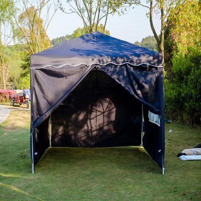 China Retractable Waterproof Canopy Diy Waterproof Outdoor 100g PE Marine Teepee Tent With Window Folding Canopy Tent Frame for sale