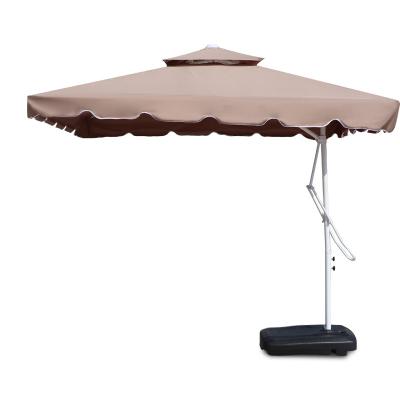 China EUROPEAN Garden Furniture 8 Ribs Parasol Beach Patio Umbrella Windproof Market Umbrellas for sale