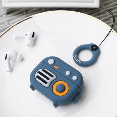 China Vivid Color Designer Style Luxury Silicone Case Protective Cover For Wireless Earphone for sale