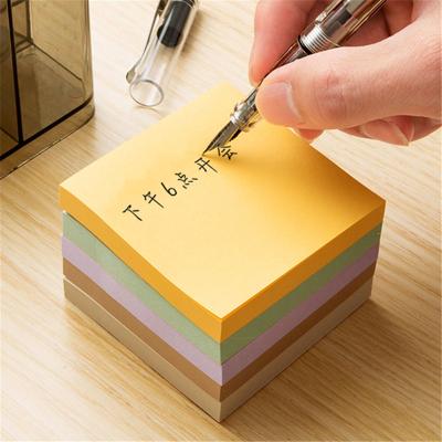 China Self Adhesive Sticky Notes Bookmark Decorative Memo Pad Personalized Custom Memo Pads for sale