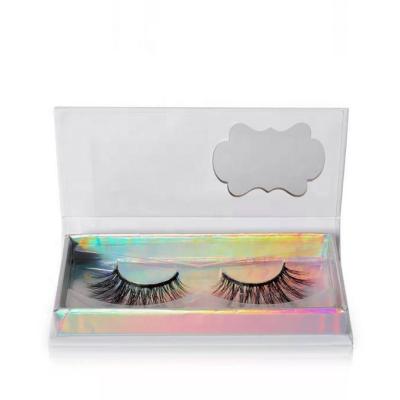 China Recycled Magnetic Black Eyelash Box Materials Private Label Eyelash Box Luxury False Eyelash Packaging Box for sale