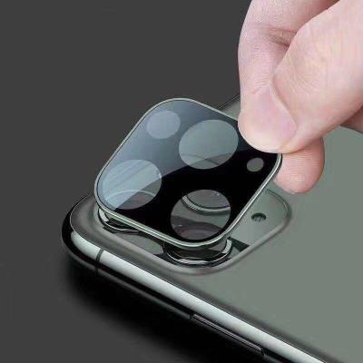 China New Products Anti-broken Alloy Sapphire 3D Titanium Metal Protected Back Camera Lens Film For iPhone 11 Pro Max X for sale