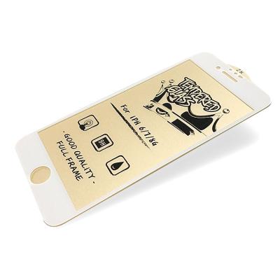 China Cheapest Factory Price Silk Screen Film Anti-broken Tempered Glass Screen Protector For Iphone 6/7/8 for sale