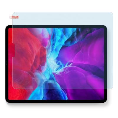 China Full Coverage 12.9 Inch Anti Blue Light Self Adsorption Tempered Glass Screen Protector For iPad Pro 2020 for sale