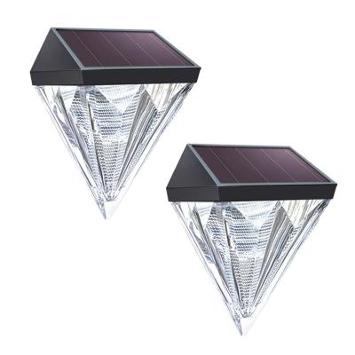 China Waterproof Outdoor Solar Light Yard Wall Light Aisle Stair Wall Decoration Garden LED Solar Garden Wall Light for sale