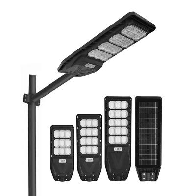 China Outdoor Wholesale Price All In One Integrated Outdoor Smart Solar Panel 100W 200W 300W Led Solar Lamps Street Lights for sale