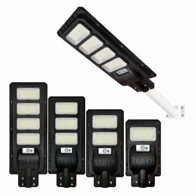 China Outdoor Manufacturer All In One Integrated Solar Panel 100W 200W 300W Lamps Outdoor Led Solar Street Lights for sale