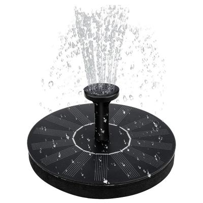 China Contemporary Decoration Outdoor LED Solar Powered Water Fountain Pumps Waterfall Pump Fountain Pool Pond Bird Bath Garden Floating Fountain for sale