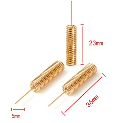 China 433MHz 36mm Coil Spring Antenna 433 MHz Helix Coil Spring Welding Internal Antenna MT433M36S for sale