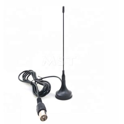 China Factory Price 3dBi Freeview DVB-T TV Digital MTTV15 Booster Portable Magnetic Rod Antenna for sale