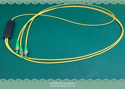 China Fiber coupler, made in China, 40: 60 coupling ratio, 3.0mm loose tube, FC/APC connector. for sale