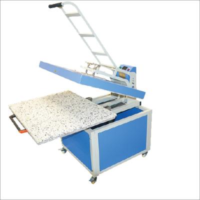 China Garment Shops 80*100 Large Format Manual Sublimation Heat Press Transfer Machine For Industrial Garment T-shirt Sale for sale