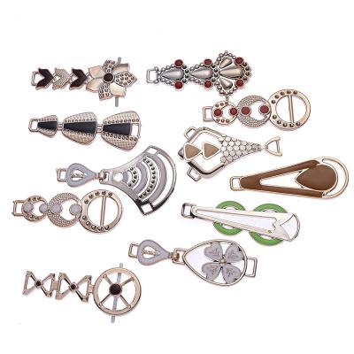 China Removable Wholesale Custom Shoe Charm Designer Rhinestone Shoes Charms Bling Shoe Accessories for sale