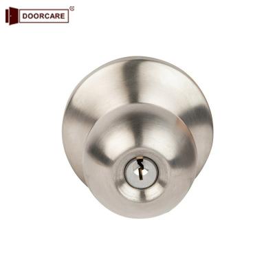 China 304 Stainless Steel External Balance Knob Handle Panic Trim Lock For Panic Exit Device DK-005S for sale