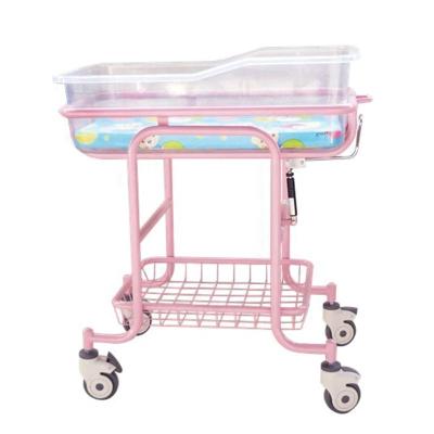 China Baby Hospital ABS Pediatric Newborn Medical Children Safe Cradle Plastic Hydraulic Adjustable Hutch for sale