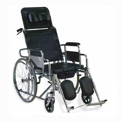 China Hot Selling Removeable Manual Standard Foldable Wheelchair For Disable Patient for sale