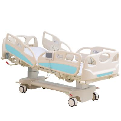 China Hospital Ward Nursing Original Folding Two Function Manual Electric Hospital Bed for sale