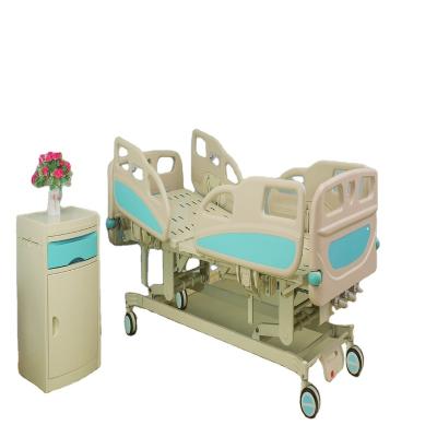 China Hospital Bed KS-S309yh 3 Function Hospital Equipment Manual Adjustable Cranks Patient Manual Medical Nursing Bed for sale