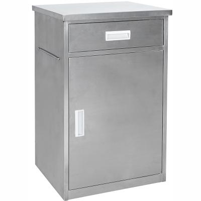 China YFZ029 Modern Stainless Steel Bedside Cabinet Nightstand Hospital Bedside Cabinet for sale