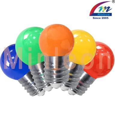 China Minleon G30 Light Bulbs Commercial Grade 110V G30 LED Christmas Replacement E17 Light Bulbs Custom Opaque Opaque Base IP65 For Christmas Decor for sale