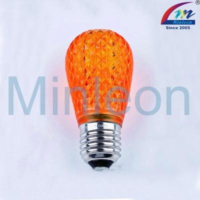 China Custom Minleon T50 Faceted Bulbs Commercial Grade 110V T50 LED Christmas Replacement Bulbs E27 Base IP65 For Christmas Decor for sale