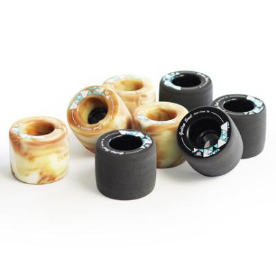 China A set of Cheap Adult Leopard 78A 63*51mm Skateboard Wheels Different Size Road PU Wheels for sale