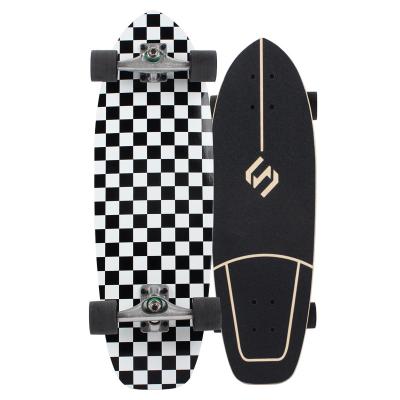 China Cheap Adult GS Surfskate Skateboard 30inch Direct Custom OEM With 7 Ply Maple Deck Wood CX4 Or CX7 Or S7 Truck Gallosoul For Adults for sale