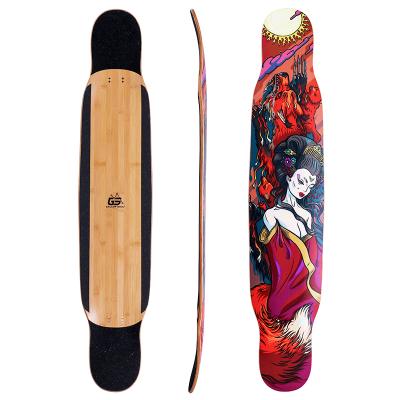 China Gallosoul Direct Custom GS Skateboard High Quality Dancing Adult Longboard for sale