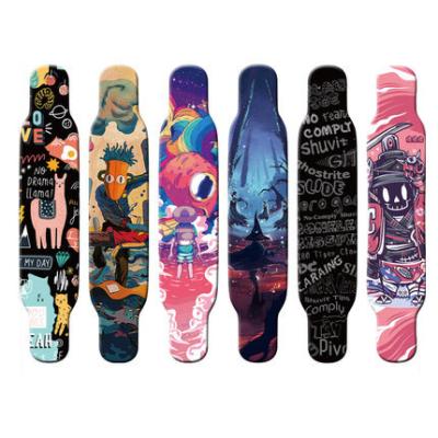 China Adult VIC High Cost Performance Peep Live Custom 46inch Longboard Skateboard Dance Gallosoul for sale