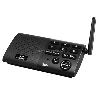 China Group Calls 2 Way Intercom Radio Duplex Communications For Home, Office, School - 1 Sub Add On Unit for sale