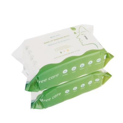 China Popular Deep Cleansing Moisture Detox Calming Sensitive Adult To Make Up Wet Facial Wipes Remover Wipes Face And Hand Wipes for sale