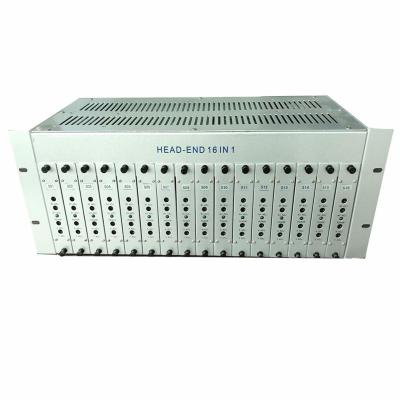 China CATV Headend Systems 16 Channel AV Analog RF 19