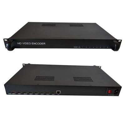 China 8-Channel TV System Solutions Digital TV HD To IP H264 Audio / Video Encoder for sale