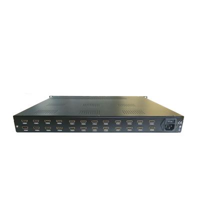 China RF Encoder Modulator 24-Port Digital Headend Encoder Modulador H264 HD to DVB-C DVB-T ISDBT ATSC RF Modulator HD Encoder Modulator for sale