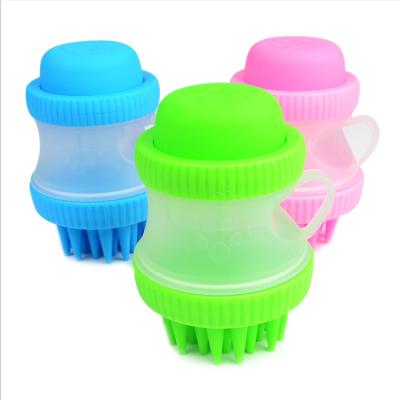 China China Manufacturer Hotsale Pet Brushes Shampoo Dispenser Sustainable Storage Cat Dog Cleaning Tools for sale