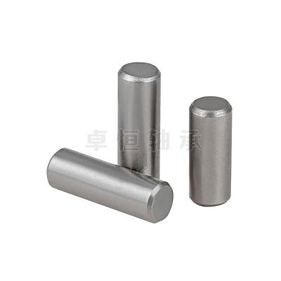 China Building Material Shops 15*15-100mm Head Needle Roller Short Cylindrical Flat Rod End Supporting Pin Setting Column Wholesale And Retail Customization for sale