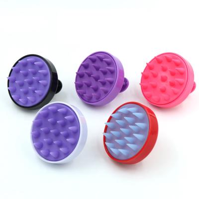 China Wholesale Waterproof Bath Scalp Silicone Brush Shampoo Hair Growth Massager Head Scrubber for sale