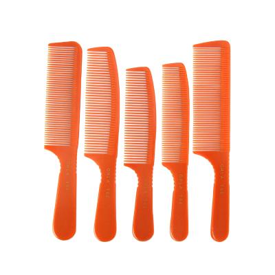 China Fashion Hair Comb 2021 New Barber Salon Bakelite Cutting Comb for Barber Shop Personalized Pocket Comb for sale