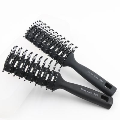 China Fashionable Hair Comb Wholesale Professional Hair Styling Frosted Big Rib Comb for sale